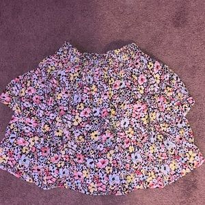 Floral skirt